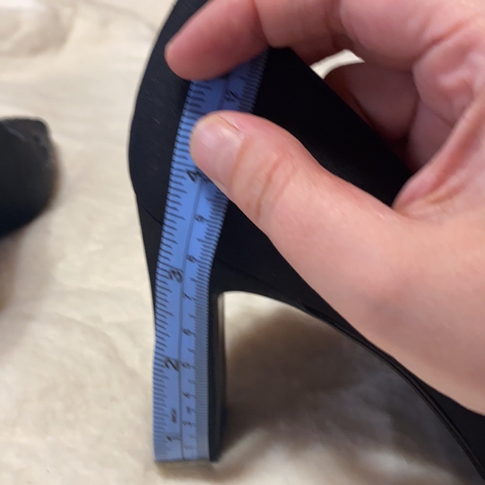 Stuart Weitzman Rhinestone Accented Heels - Picture 9 of 10